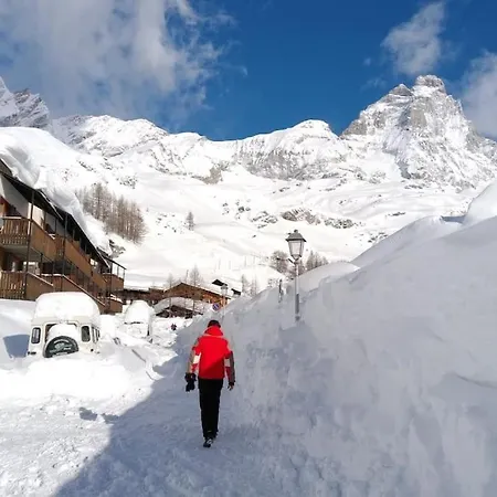 Apartament Skichaletcervinia In Out 8p Op Piste Nr. 5 Uitzicht Matterhorn